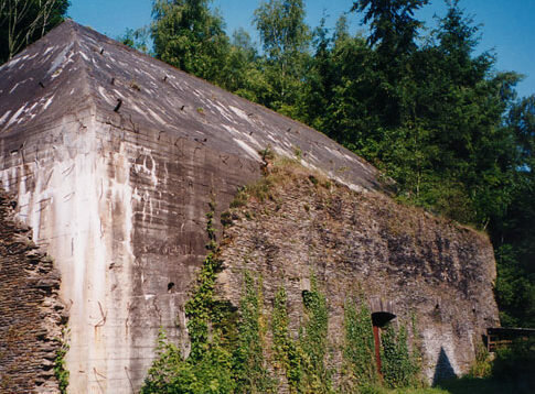 Rauniot bunkkeriin asuinpaikka "Adlerhorst"