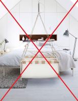 10 virheitä välttää kalustamisella pieni makuuhuone.