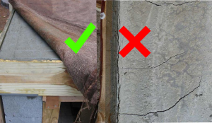 Miksi crack betonin jälkeen kaatamalla, ja miten välttää se