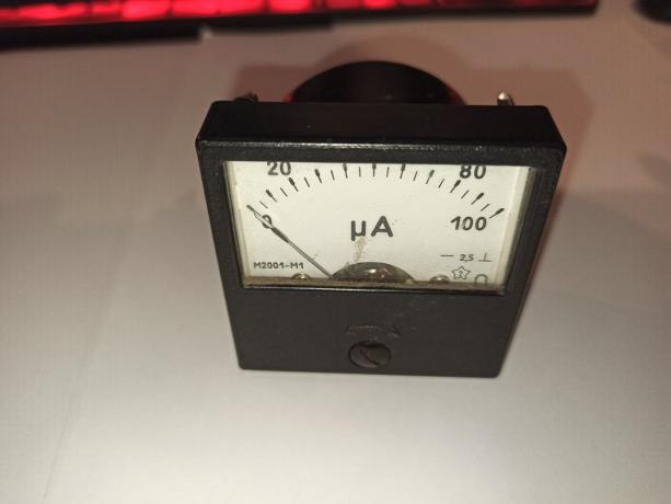 analoginen Ammeter